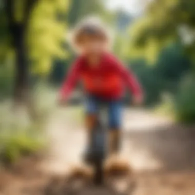 Enhancing Physical Activity in Children with Magnesium A vibrant scene depicting a child's active playtime benefitting from magnesium