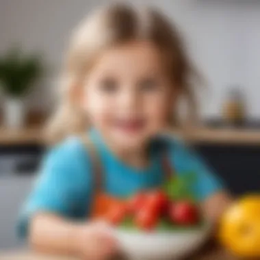 Age-appropriate dietary introduction for kids