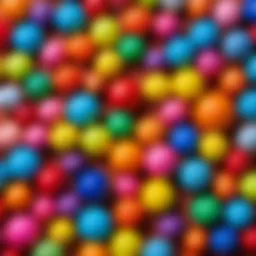 Colorful stress-relief ball toys showcasing variety