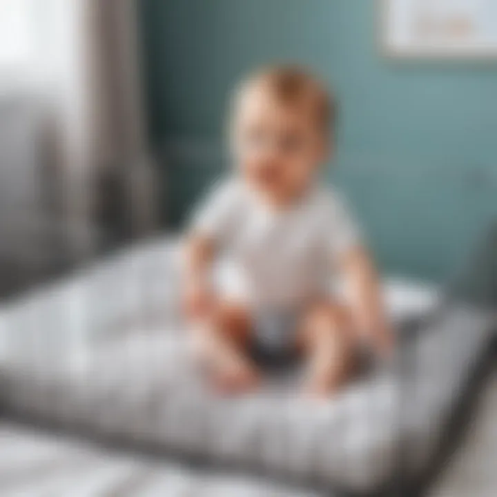Safety tips for using the Babyton playpen-bed.