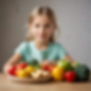 Nutritional Guidelines for Children Visual representation of balanced diet for children's health