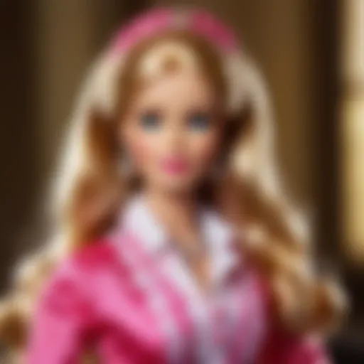 Historical evolution of Barbie dolls