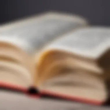 Engaging with Text: Annotations as a Tool for Insight A close-up of a book's pages filled with highlights and notes