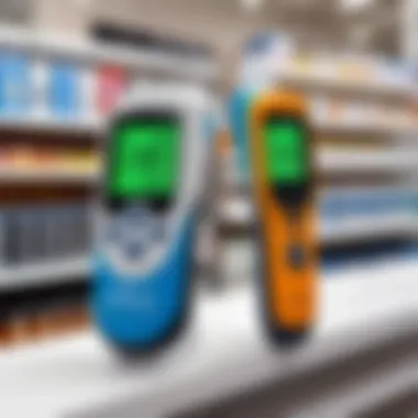 Where to Find Quality Non-Contact Thermometers Retail display of non-contact thermometers