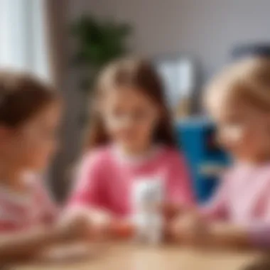 Children engaging with silicone dolls, demonstrating their educational and developmental benefits.