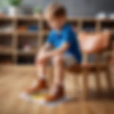 Children's Footwear Fitting Chart Footwear fitting chart for children's shoe sizes