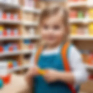 Quality and Safety in Children's Products Safe and high-quality children's products displayed