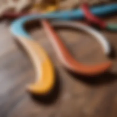 Materials Used in Boomerang Making Different materials used in boomerang construction