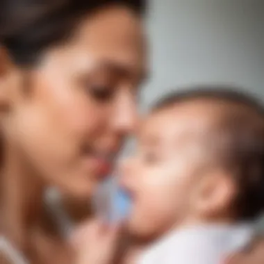 A parent and infant enjoying a successful breastfeeding experience with silicone nipple shields