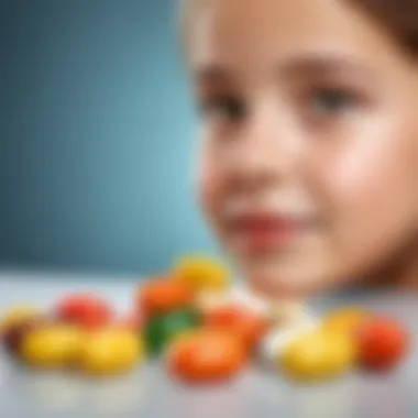 Vitamin Benefits by Age Group Infographic illustrating vitamin benefits for different age groups