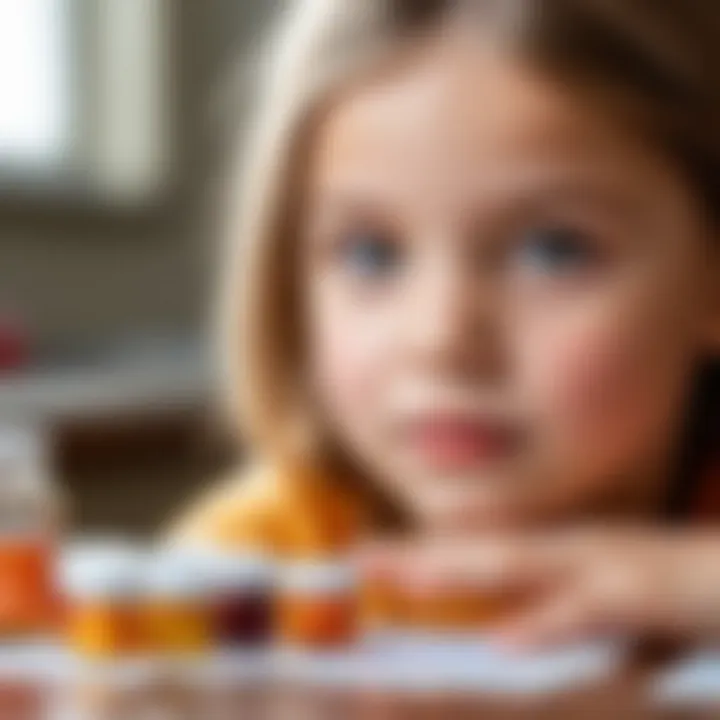 Visual guide on assessing vitamin quality for children