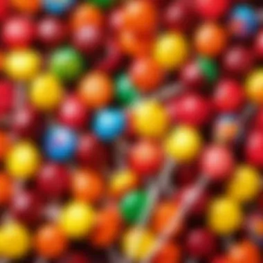 The iconic Chupa Chups lollipop, showcasing its vibrant colors and distinctive logo.