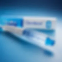 Detailed view of a Clearblue pregnancy test showing positive result