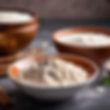 Collagen Powder Presentation Collagen powder in a bowl