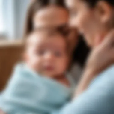 Comforting a Newborn with Heat Therapy Comforting a newborn with heat therapy