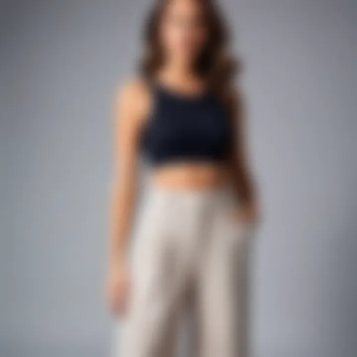 Comfortable fabrics used in culottes