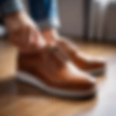 Freshness for Your Footwear Freshly treated shoes with deodorizer