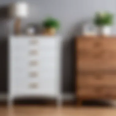 Price Comparison of Dressers by Material Comparison chart of dresser prices based on materials