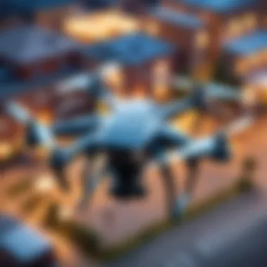 Diverse applications of drones in entertainment and security sectors