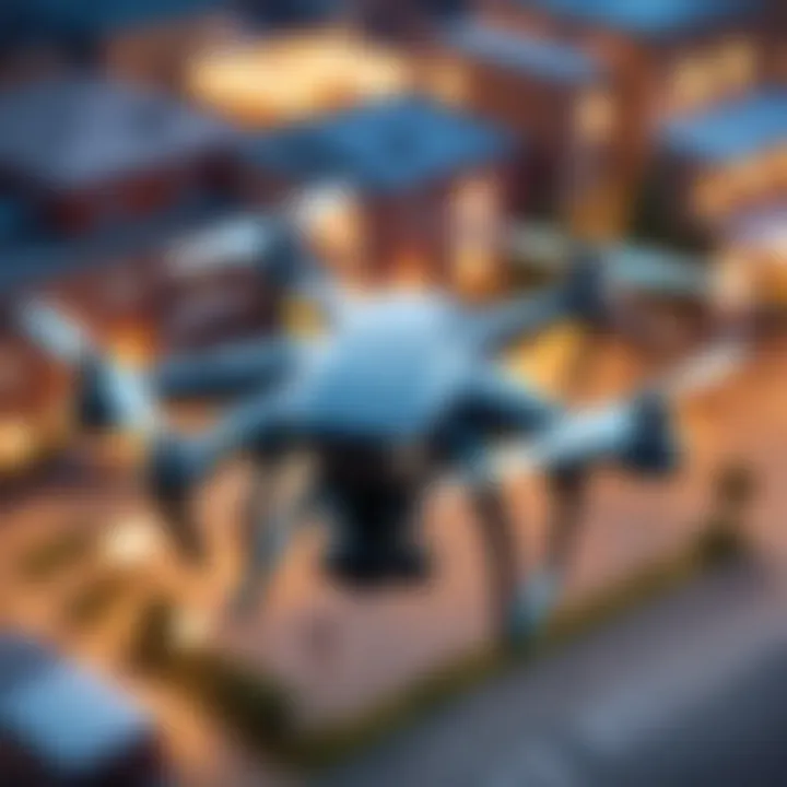 Diverse applications of drones in entertainment and security sectors