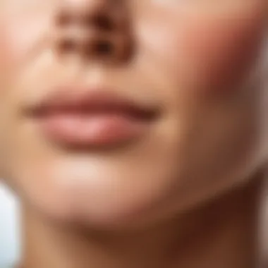 Healthy Skin Layers Illustration of healthy skin layers