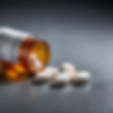 Close-up of Esvicin Medication A tablet or capsule of Esvicin placed on a clean surface, emphasizing its medicinal properties.