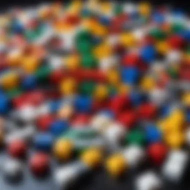 Educational Lego kits designed for learning and development