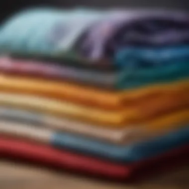 Fabrics Perfect for Newborn Wraps Variety of fabrics suitable for newborn wraps