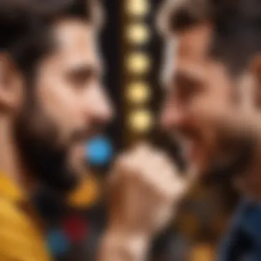 The Power of Friendship in Success A scene highlighting friendship and support