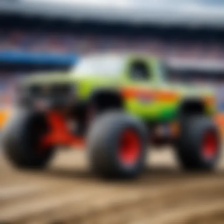 Safety measures for kids at a monster truck event