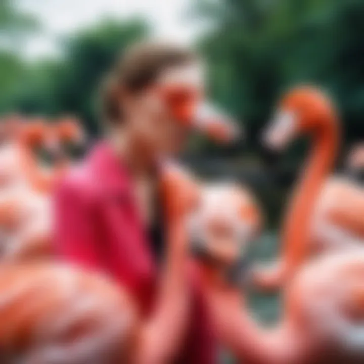 Cultural representation of flamingos in film