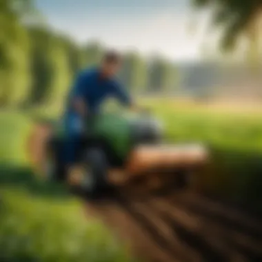 Applying Fertilizer to Enhance Growth A character in Genshin Impact applying fertilizer to crops