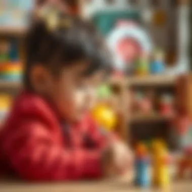 A selection of educational toys that stimulate learning and creativity.