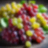 Fresh grapes for children's diet