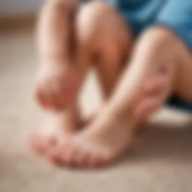 Healthy foot care practices for children