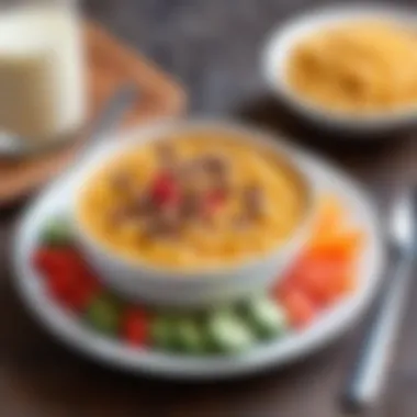Healthy Meal with Trehalose Healthy meal incorporating trehalose as a sugar substitute for children