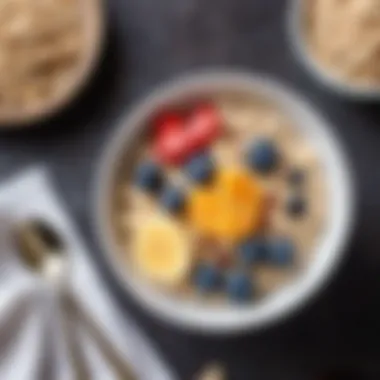 Healthy Oatmeal Bowl for Children Healthy oatmeal bowl for children