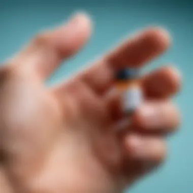The Essence of Effective Supplementation Close-up of a hand holding a Solgar vitamin capsule