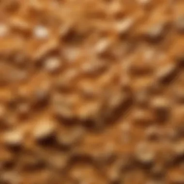 Close-up of holfitex material highlighting its texture