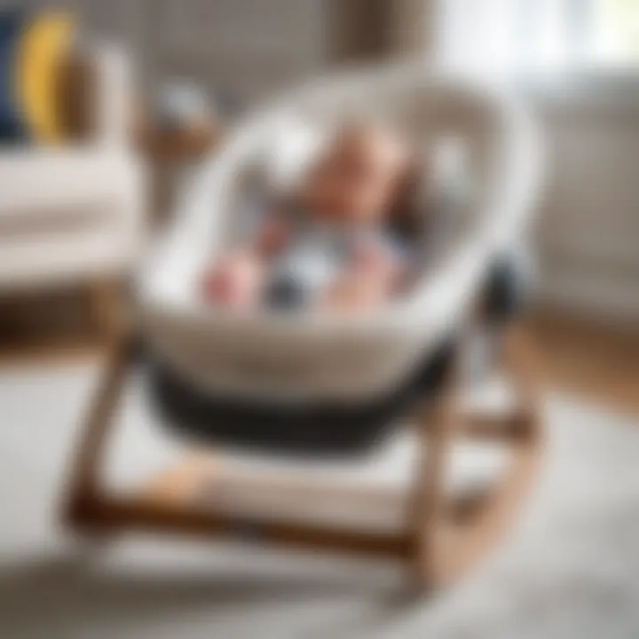 Safety tips for using a newborn rocker