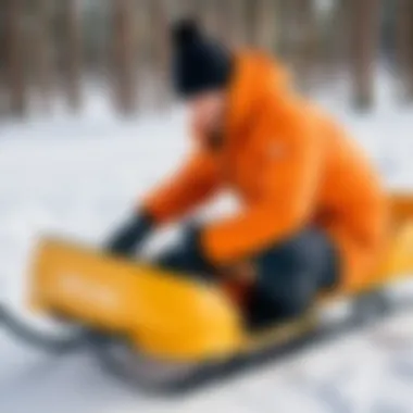 Maintenance tips for Timka Sport snow sled