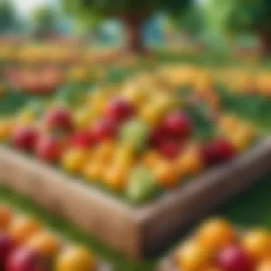 A beautiful landscape representing the game world of Bloxs Fruit