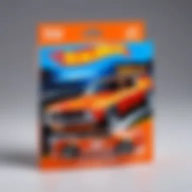 A pristine Hot Wheels package displayed against a clean background