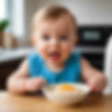 Introducing Solid Foods to Your Little One Parents introducing solid foods to their baby