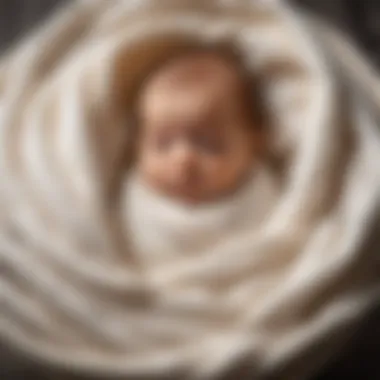 Cozy Cocoon Setting A cozy cocoon setting for a baby