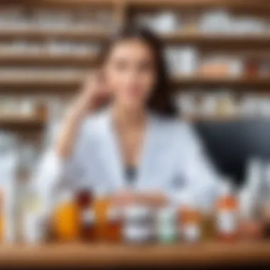 Choosing quality ingredients for effective skincare Selection of high-quality components for skincare