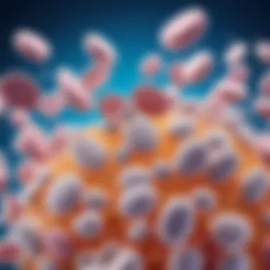 How Probiotics Influence Immunity Illustration of a healthy immune system with probiotics