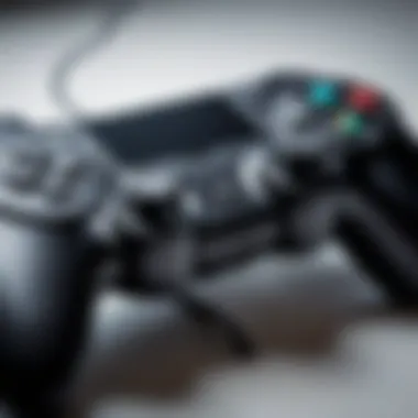 A close-up of a gaming controller, symbolizing the interaction between players and their digital worlds.