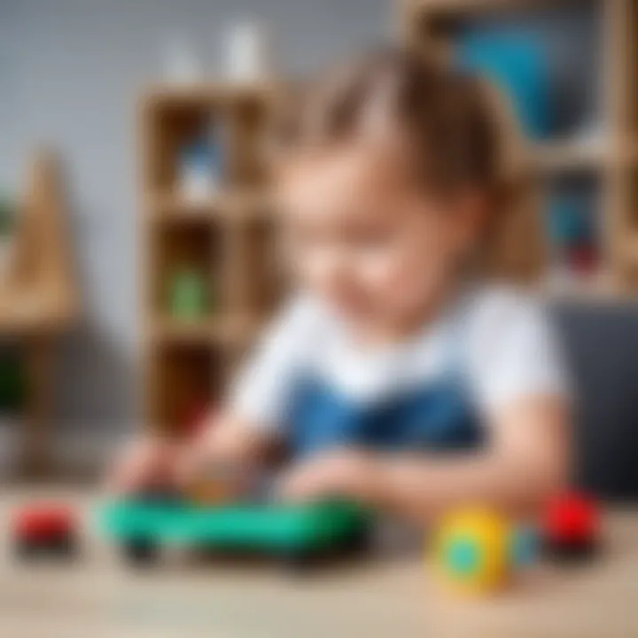 Interactive learning experience through toys