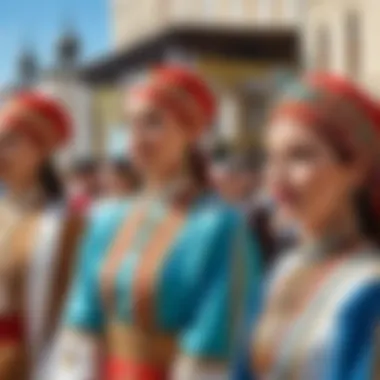 Cultural Event in Kazan A cultural event in Kazan illustrating its rich heritage.